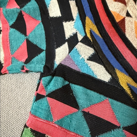 Colorful Geometric Patterned Dress - Picture 5 of 8